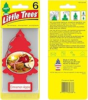 Vista 201 de Little Trees - Ambientador de árbol colgante que proporciona un aroma de larga duración para tu hogar o tu auto. Aroma Summer Linen, 24