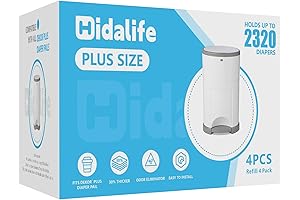 Refills Compatible with Dekor Plus Diaper Pails