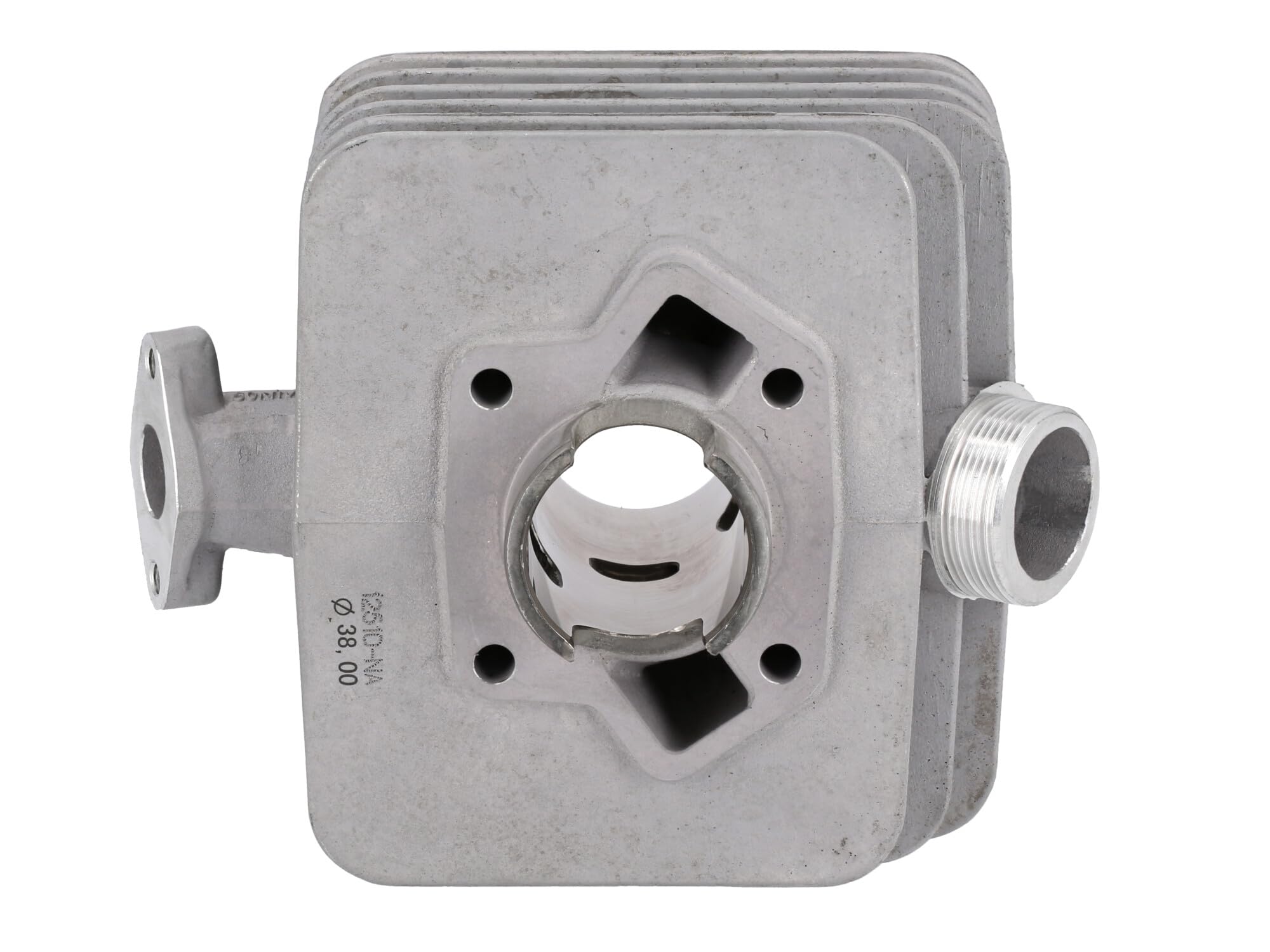 Zylinderset komplett mit Kolben und Zylinderkopf 50ccm, Ø38 mm, NPC-Beschichtung - Sperber MS50