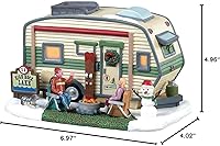 Vista 5 de Lemax Christmas Village - Remolque High Rock Lake - Funciona con pilas (85322)