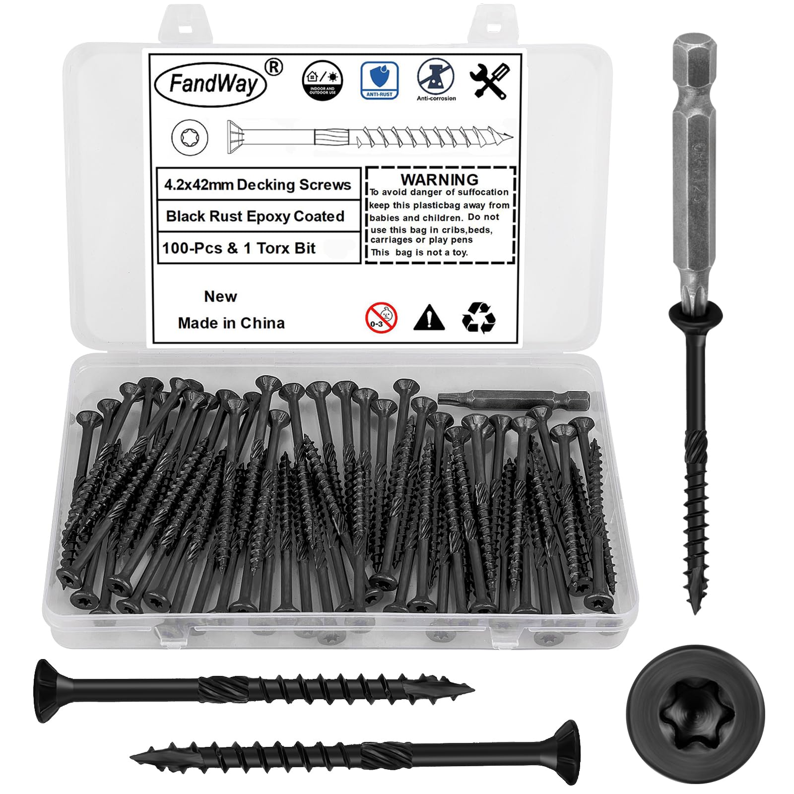 FandWay M5 Schrauben Set,299 Stück Linsenkopf Schrauben mit