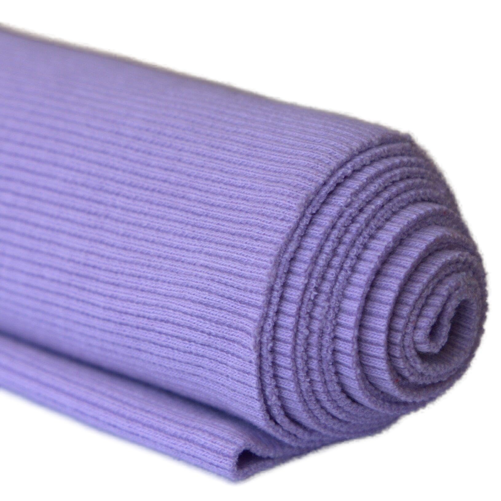 Tinakim 20 Violet Ribbed Fabric For Cuffs, Waistbands Collar Sleeve Jacket Hoodies Material (Violet 20, 43X8in)