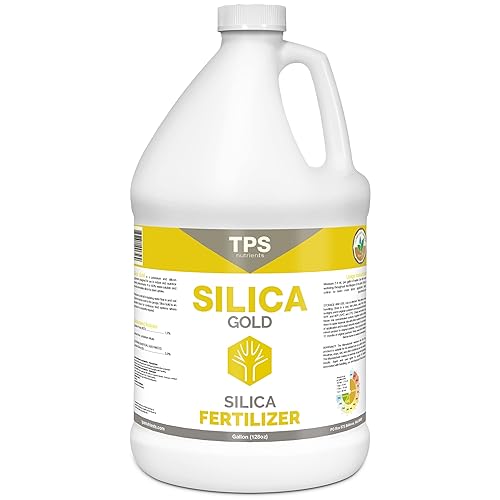 Silica Gold Plant Strength Nutrient and Supplement with Bioavailable Silicon by TPS Nutrients, 1 Gallon (128 oz)