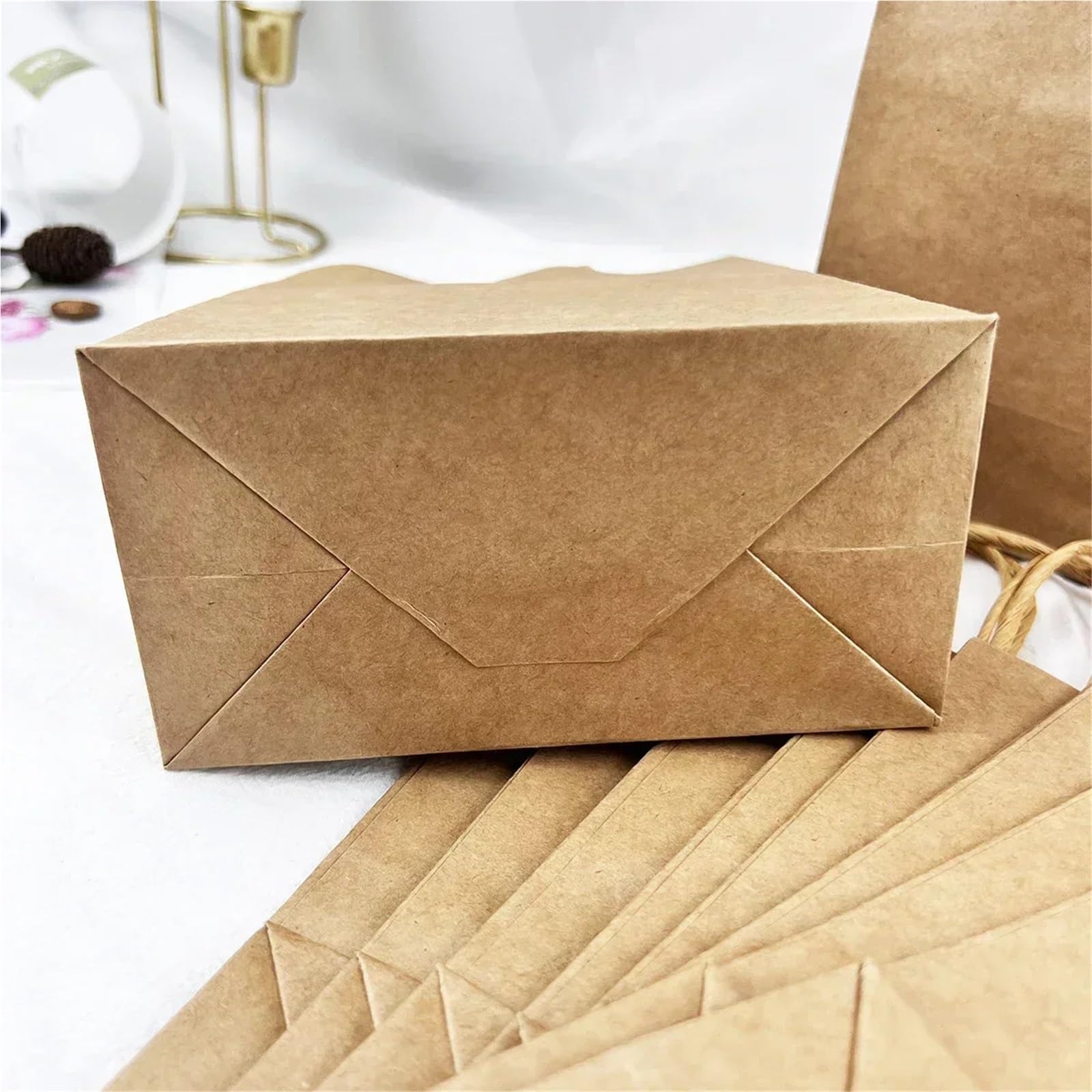 Bolsa Regalo 10/20/50 Bolsas De Regalo for Fiestas. | Compras de papel reciclable for regalo de cumpleaños, regalo Godie Packaging(50pcs)