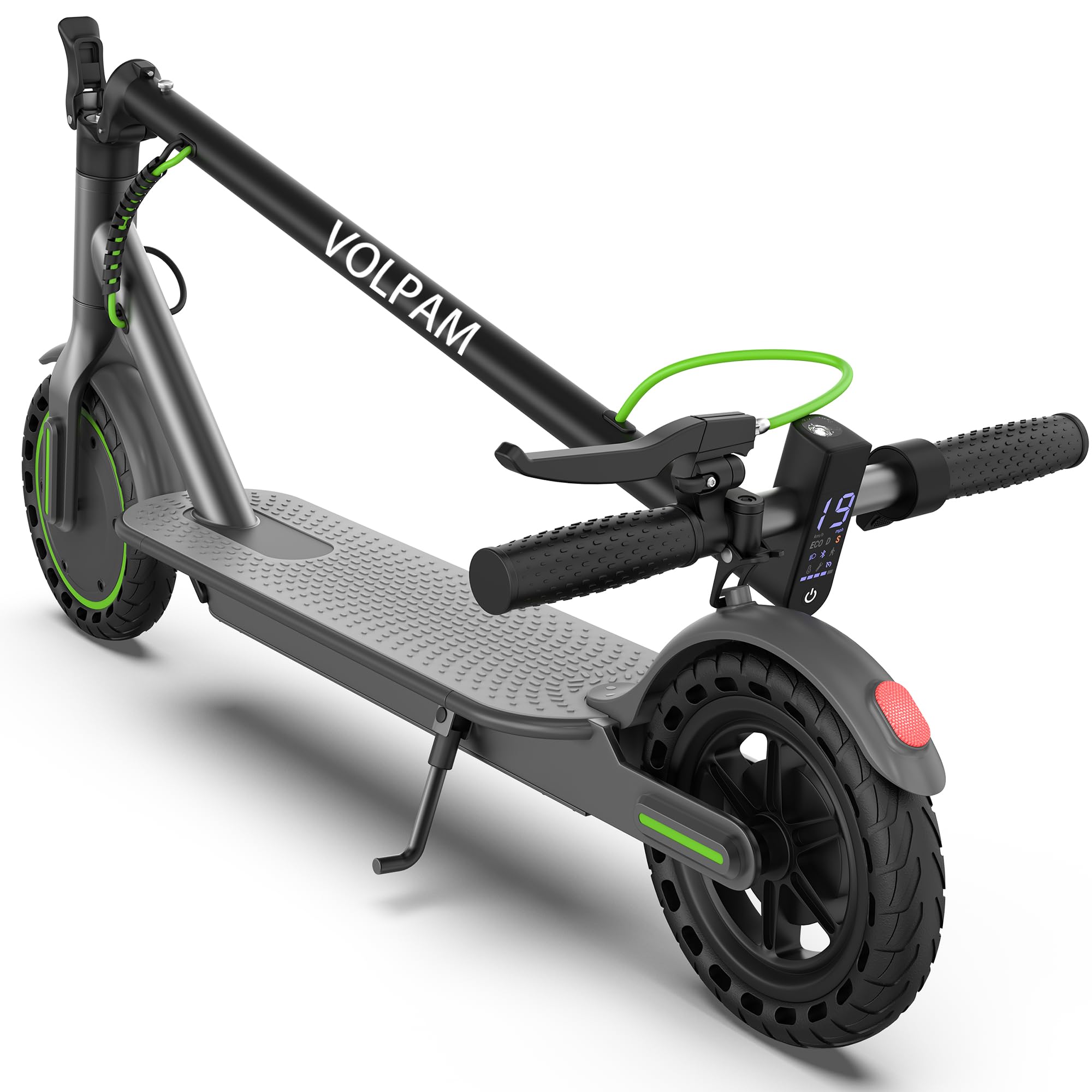 Photo 1 of ** PARTS ONLY DAMAGE WIRE CUT NONFUNCTIONAL**
VOLPAM Electric Scooter, 350W Motor, 19 Mph