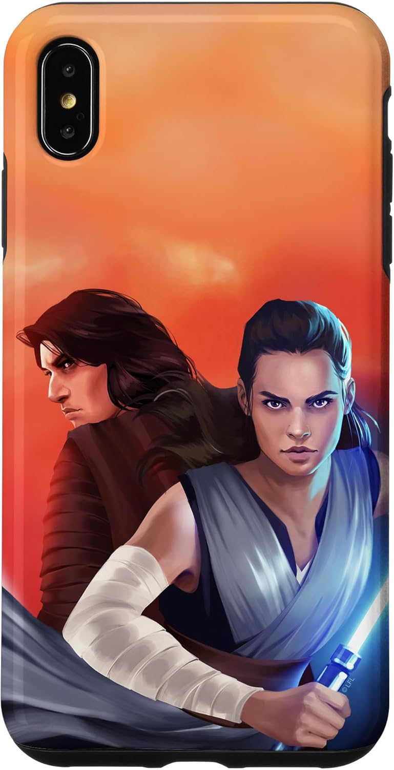 iPhone 13 Star Wars: The Last Jedi Exclusive Rey & Kylo Portrait Case