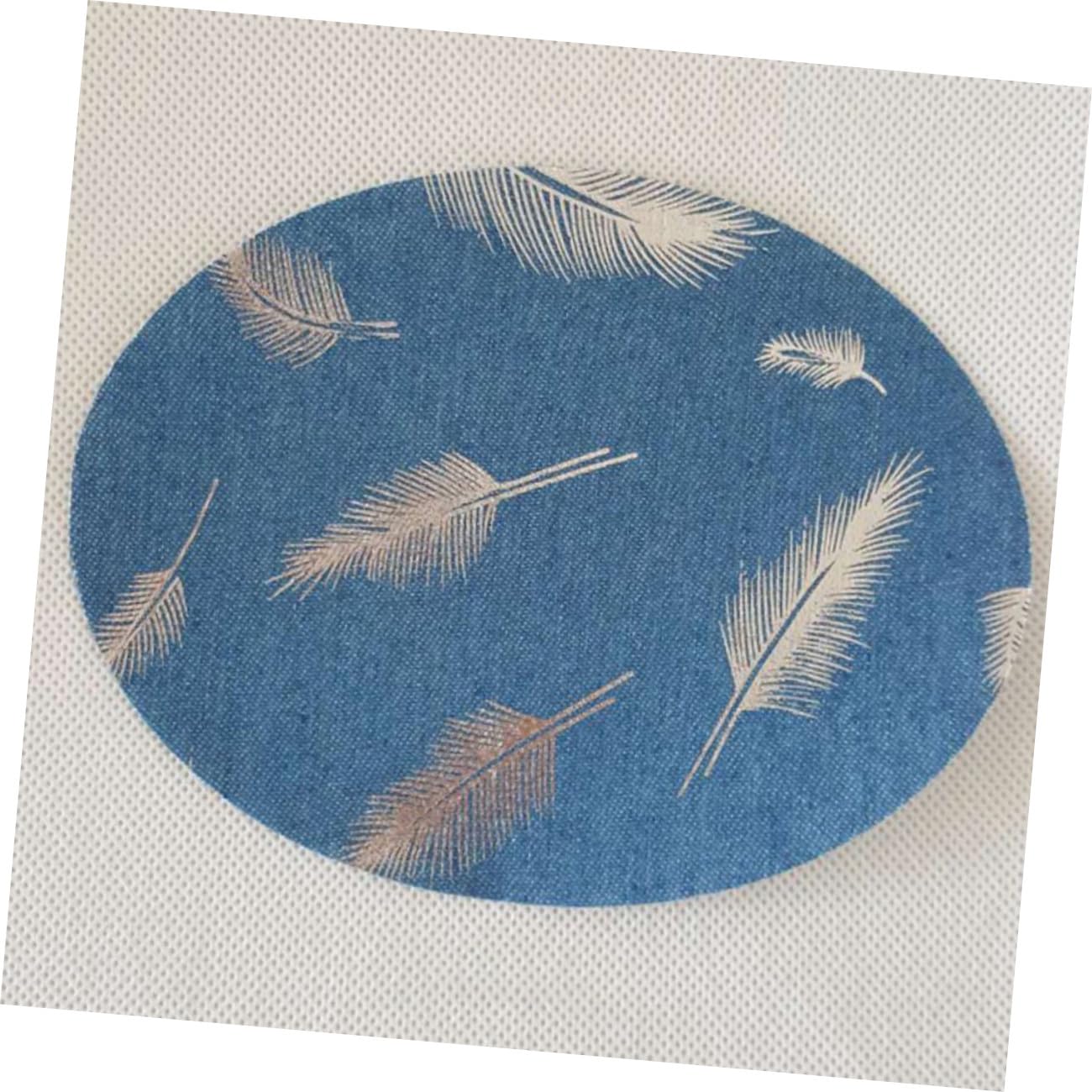 HOMSFOU 3 Sätze Teiliges Bügelflicken Denim Aufnäher Für Kleidung Vielseitig Einsetzbar Für Kreative Reparaturen Und Dekoration Zufälligen Farben Zufällige 20 Stück * 3