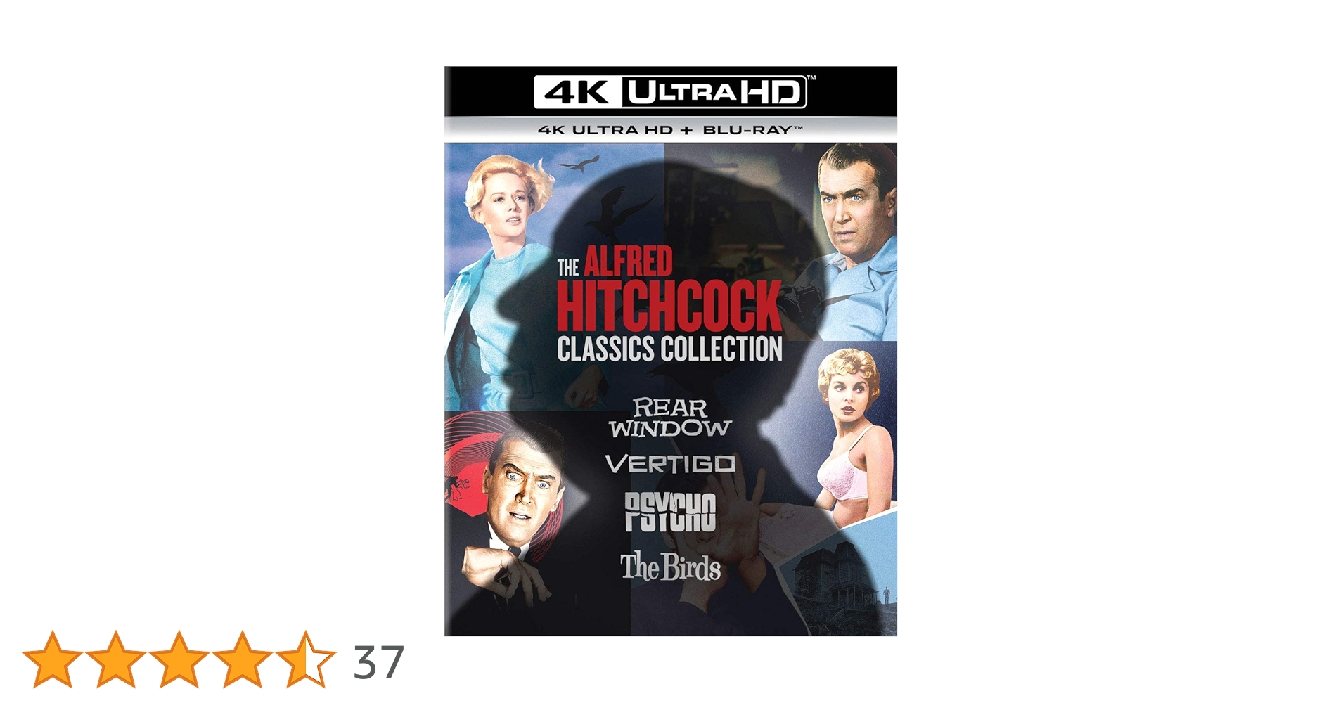 新品アルフレッド・ヒッチコック クラシックス・コレクション4K Ultra HD Amazon.co.jp: アルフレッド・ヒッチコック クラシックス