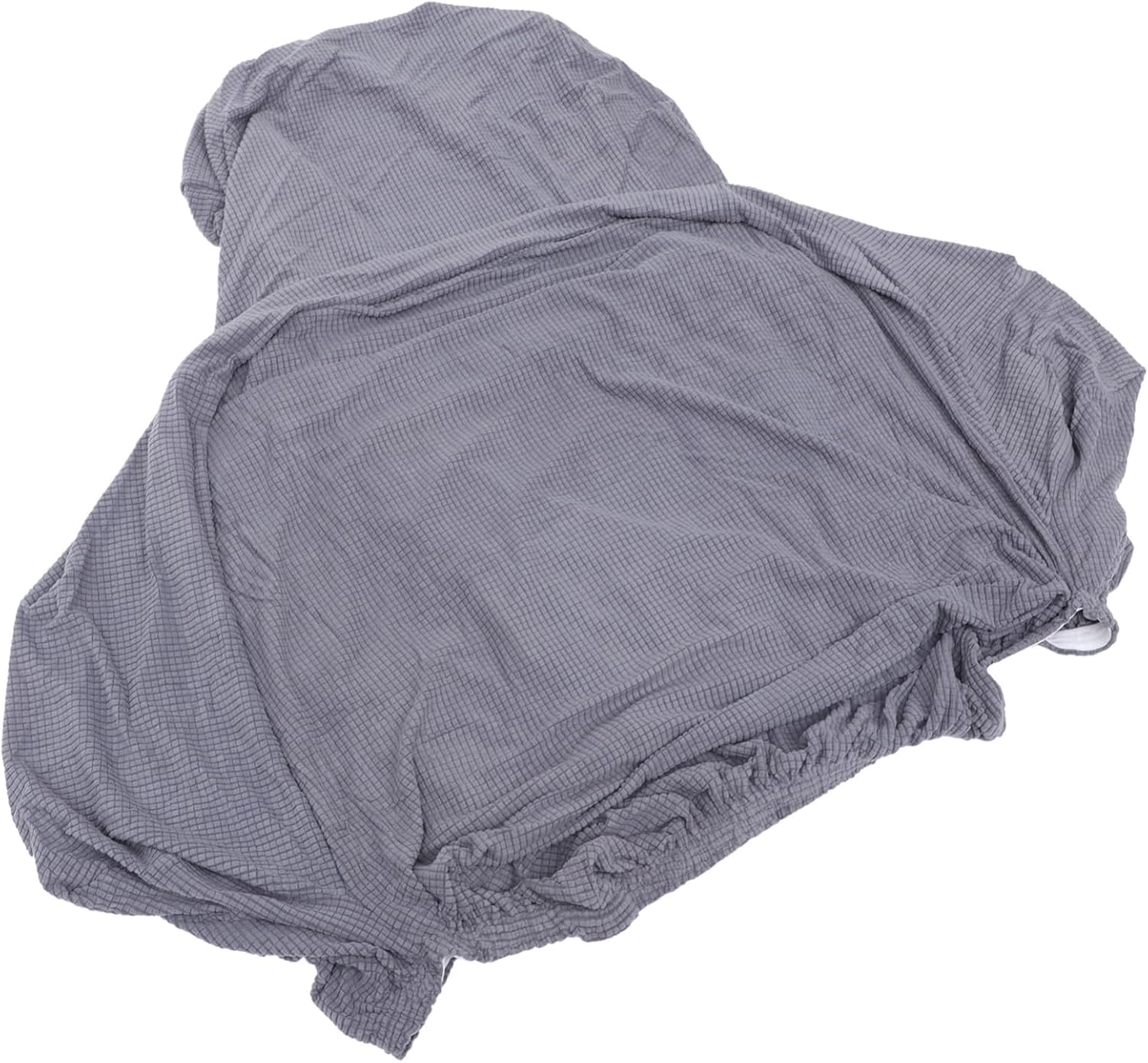 Mobestech 1set Recliner Stretch Sofa Slipcover Soft Fleece Fabric Full Coverage Easy Installation Grey for Recliner Chairs and Chaise Lounges Washable Furniture Protector