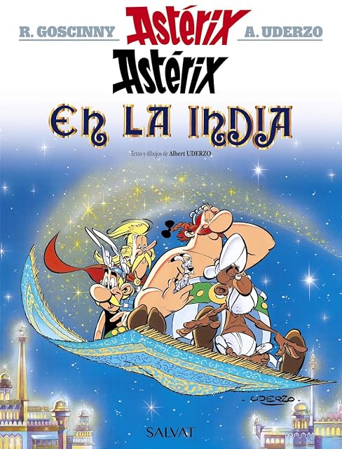 Portada de Asterix 28: Asterix en la India