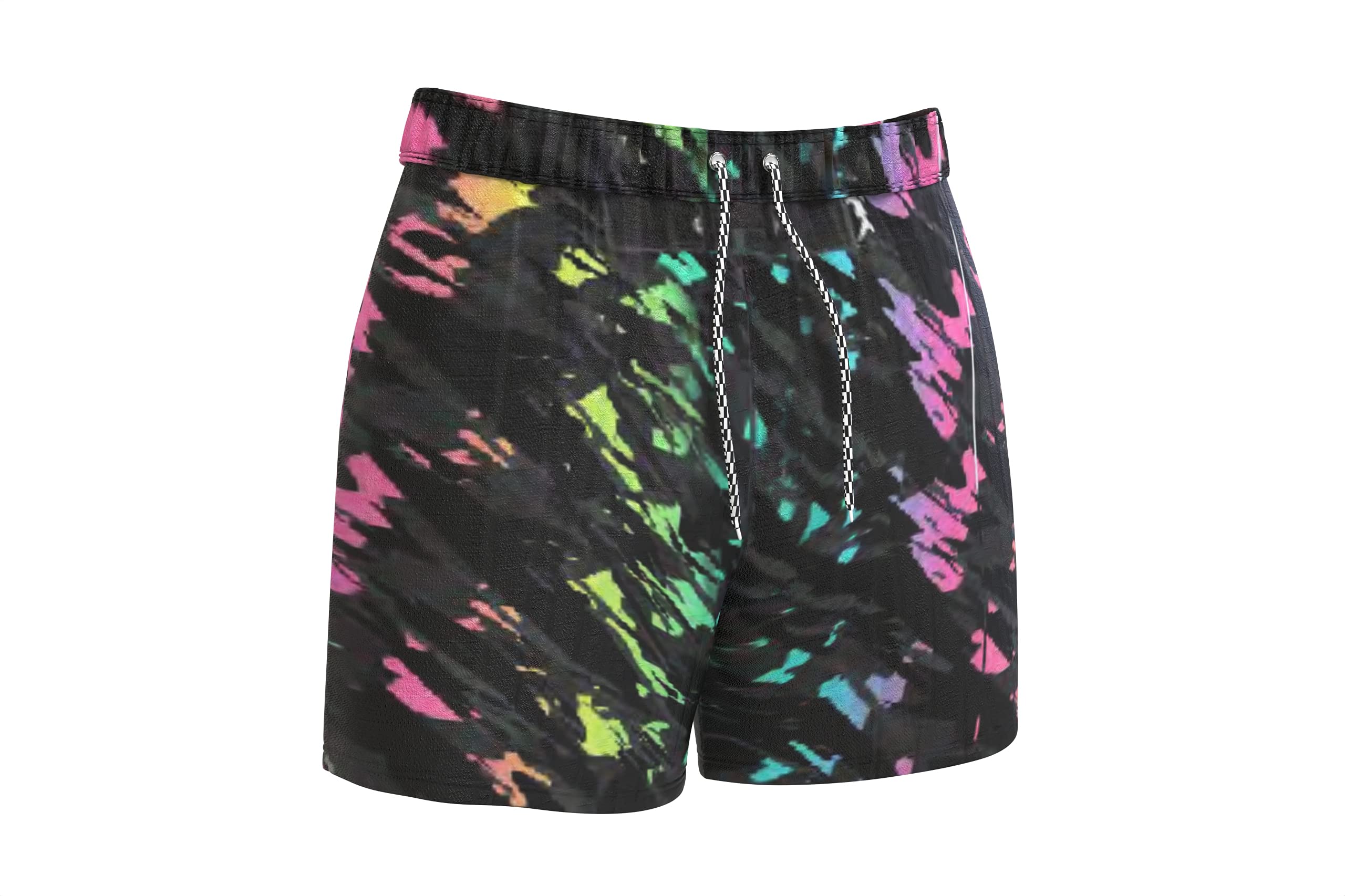 Quiksilver Boys' Surfsilk Scallop YTH 17 Boardshort Swim Trunk, Shocking Pink, 23/10S