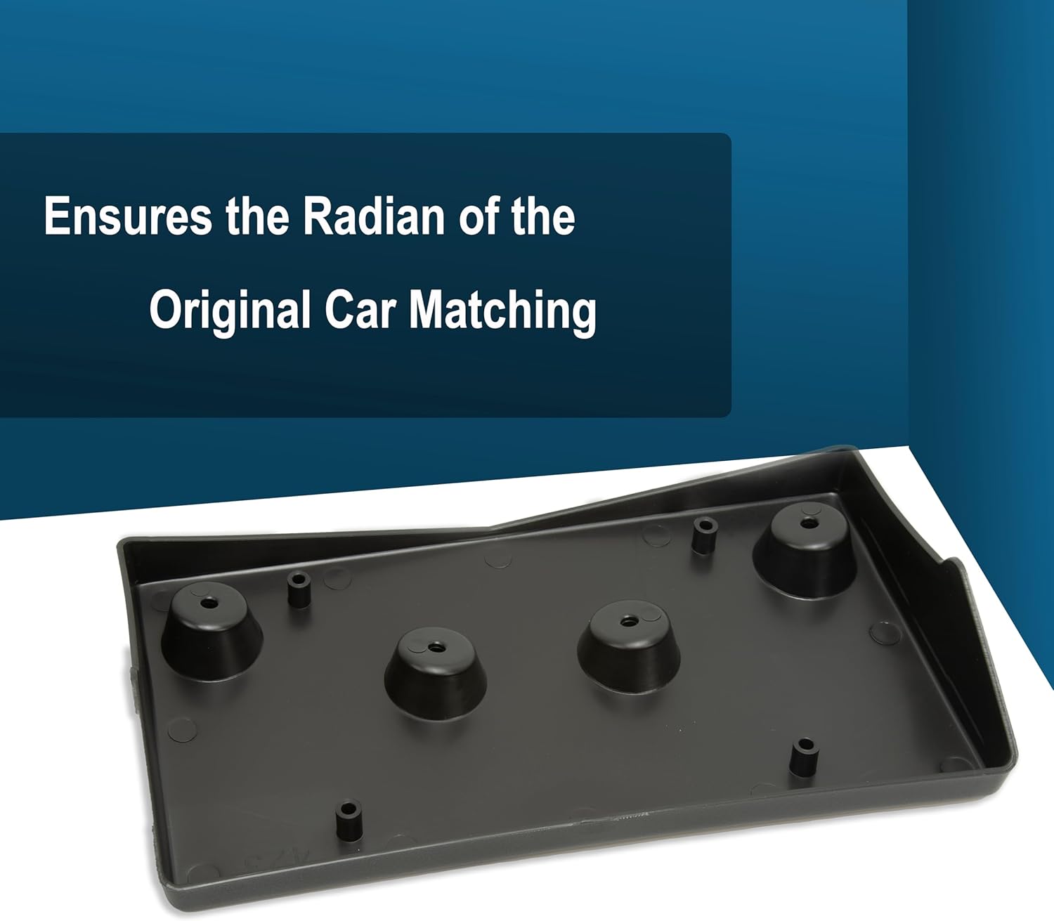 Front Bumper License Plate Brackets Mounting Holder Frame for 2018 2019 2020 2021 Chevrolet Equinox,Replacement for GM1068190 23320630 (May not Fully fit Your Model. See Pic 2 for Details)