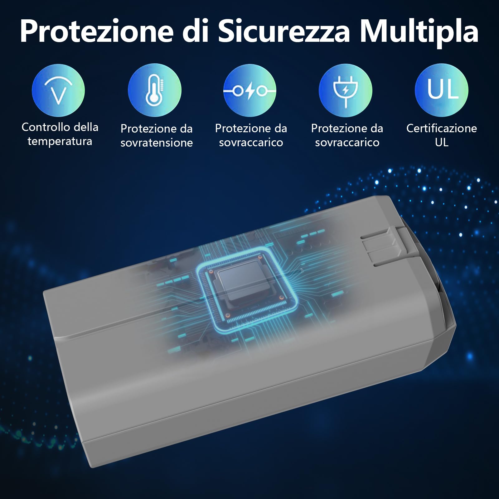 MVMOD Mini 4K/2 SE Batteria, Mini 2 SE Batterie Intelligenti 2-Pack, 2400mAh 7.7V 31Mins Max Tempo di Volo Drone Batteria (Solo per caricatori originali DJI)