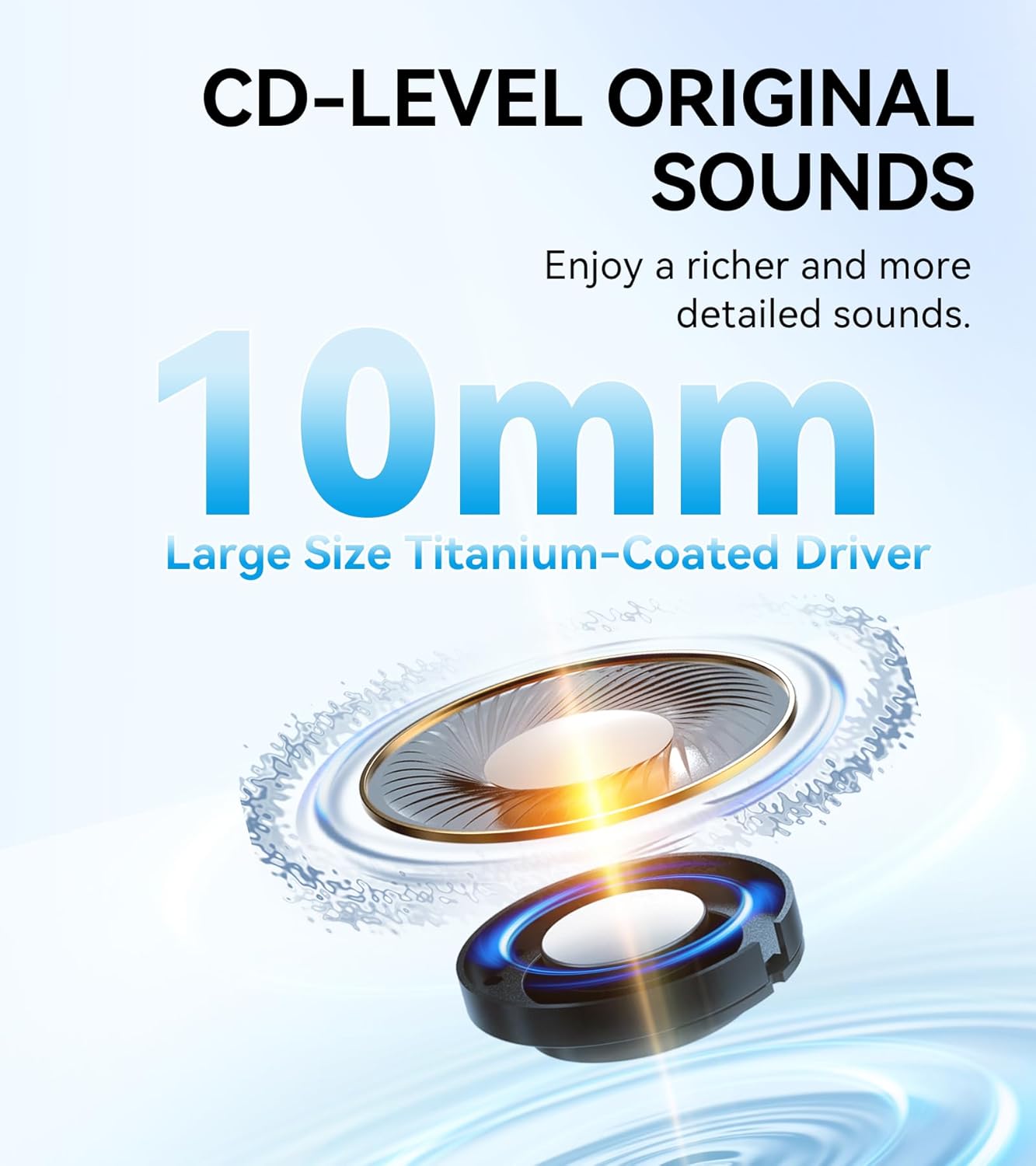 CD-Level Original Sounds - 10mm Large Size Titanium-Coated Driver