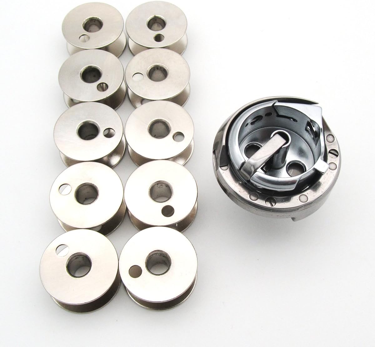 ckpsms KUNPENG -1 Set #HSH-31(B) 1PCS+203470 10PCS Rotary Hook and BOBBINS FIT for Consew 207 223 223R 227 382 388 388R 389