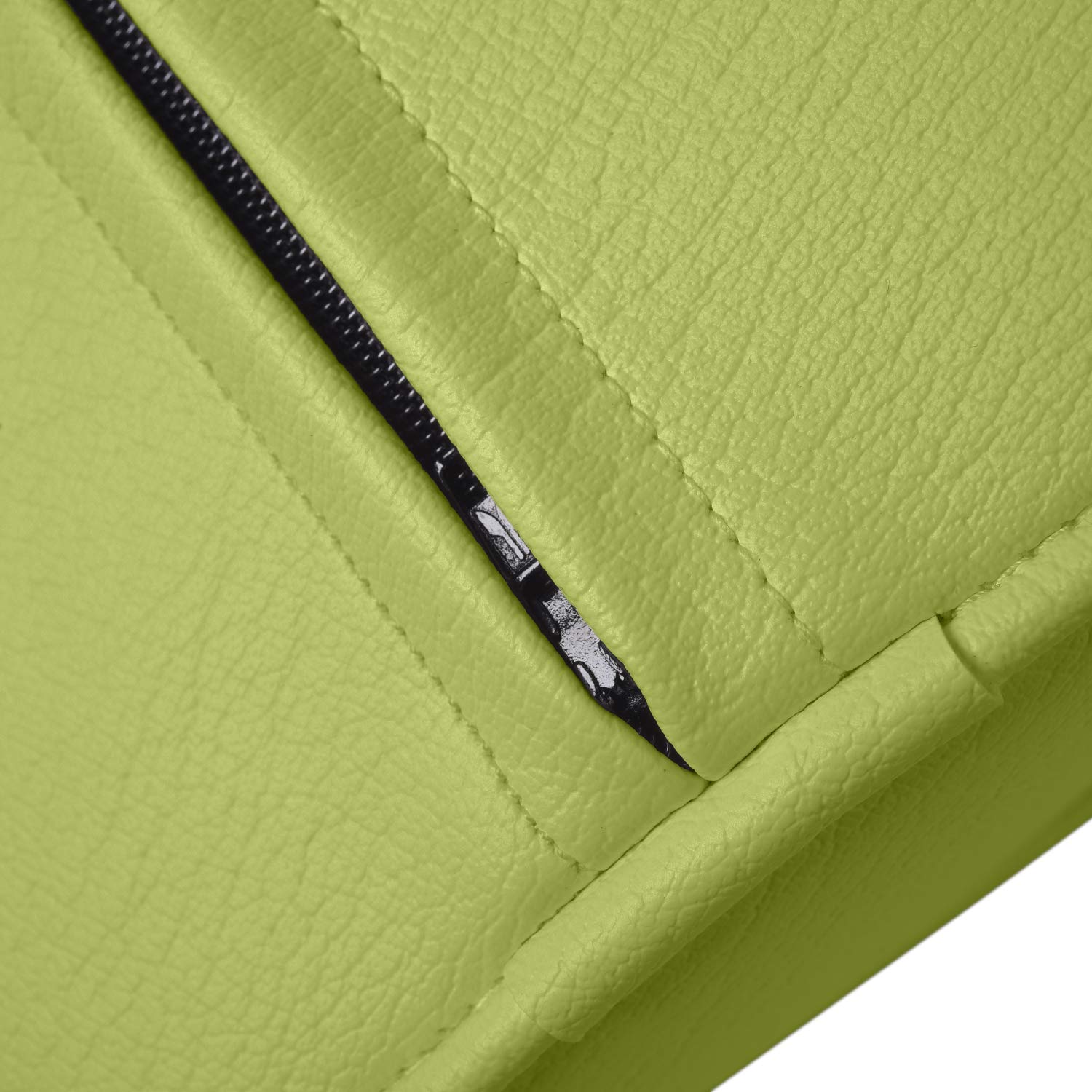 Pader Medi Tech Dreiviertelrolle I Knierolle aus Polyetherschaumstoff I Lagerungsrolle mit Kunstlederbezug und Kedernähten I 60 x 15 x 11 cm I in 20 Farben verfügbar (Lindgrün)