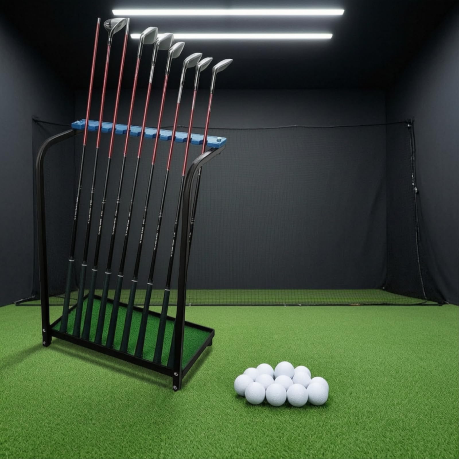 Organizador Palos Golf Vertical Expositor Palos Golf Ahorra Espacio te para Golfistas, Garaje