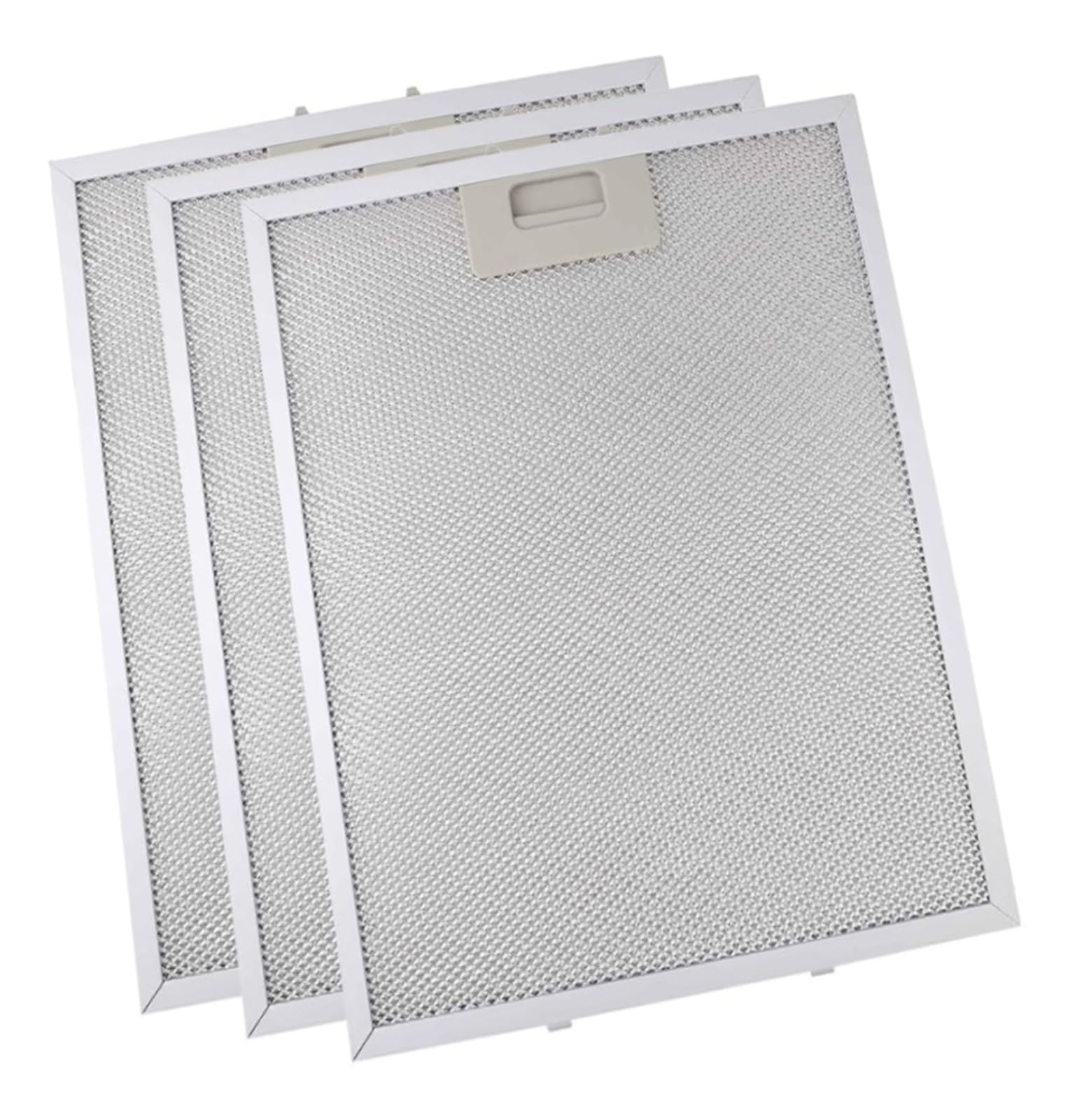 Paquete de 3 filtros for campana extractora, de 5 capas, aluminizados, for grasa, for de ventilación de extractores de cocina.