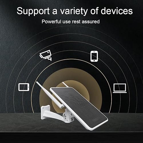 Miniatura 7 de ZJchao 6W Solar Powered LTE Modem Router, 4G WiFi Router with IP66 & Relay Function for Outdoor Camping Farm (#12)