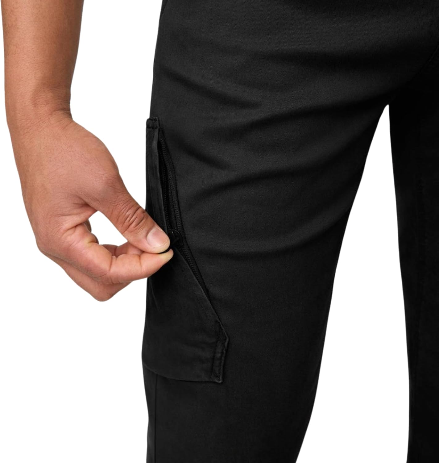 DUER Men's Live Free Relaxed Adventure Pant, Stretch Cargo Work Trousers, Water Resistant Multipants - Image 5