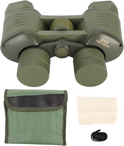 Miniatura 6 de Binoculares HD para adultos, prismáticos de alta potencia de 50 x 50 para observación de aves, juegos de fútbol, viajes, caza, prisma de techo,