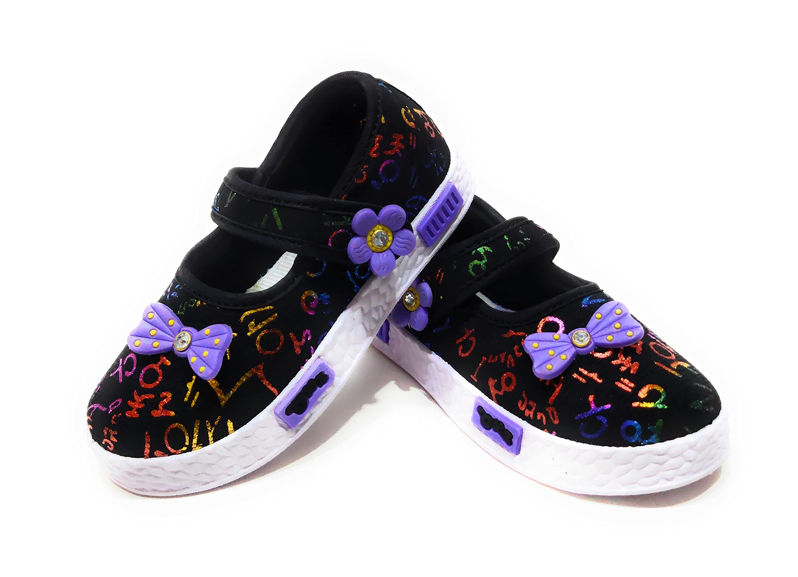 Coolz Girls Baby Fashion And Casual Ballet Flat Ballerina Cute-1 For 1-4 Yrs (Black, 12_Months) - 12-18 Months 4