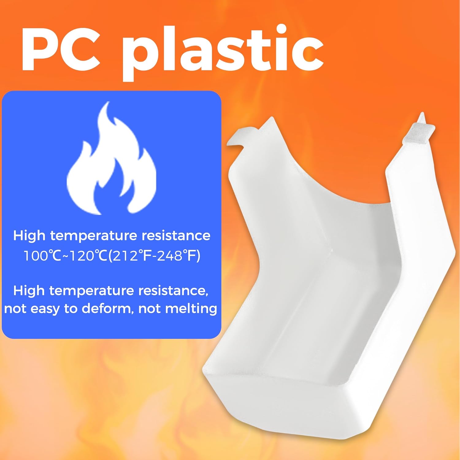 99110437 S99110437 Range Hood Light Lens Cover BP43 Fit for Broan Nutone 40000 41000 42000 45000 Models Series Range Hood By Romalon - Image 3