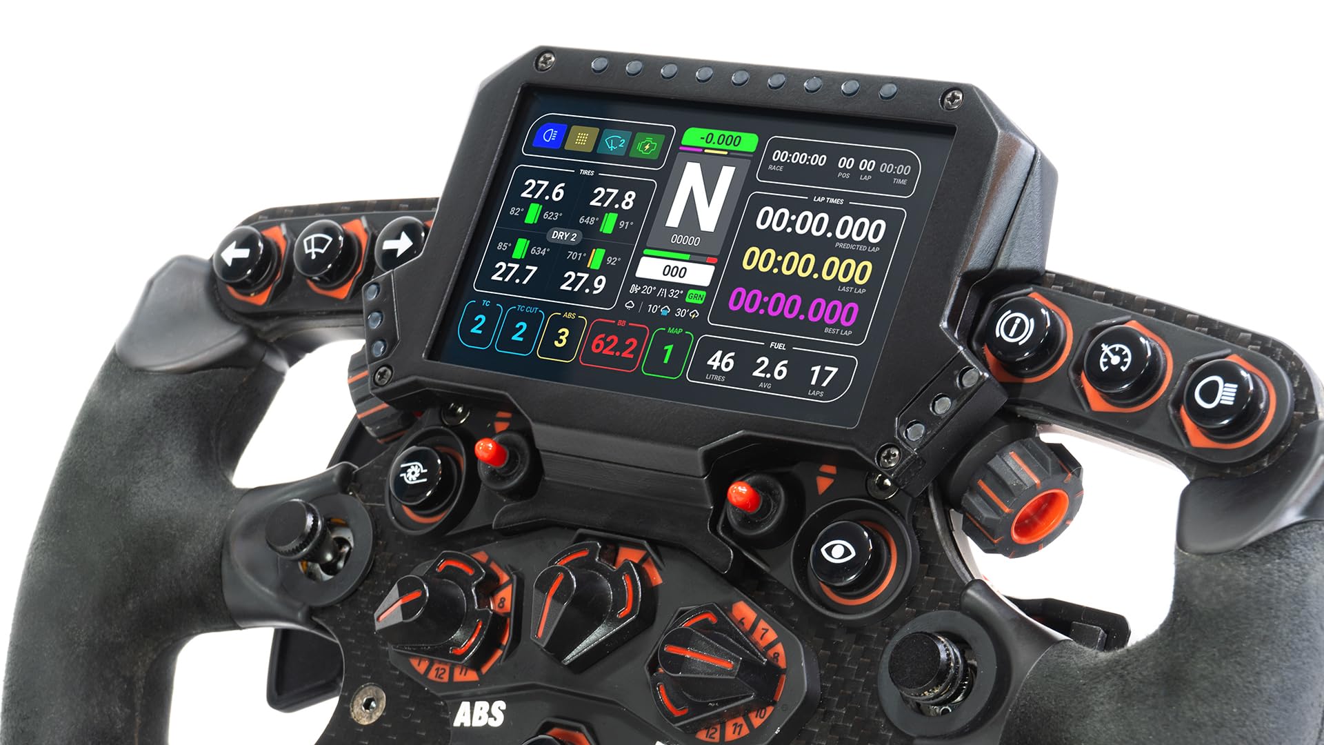 BrainExploder Screen for Fanatec ClubSport Steering Wheel Formula V2.5 (LED Pass Though)