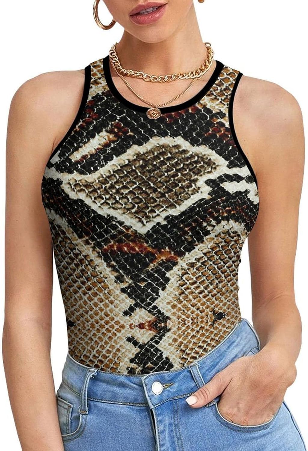 Amazon.com: Snake Skin Pattern Women 