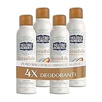 Neutro Roberts, Deodorante Spray Pelle Sensibile con Avena Lenitiva e Argan