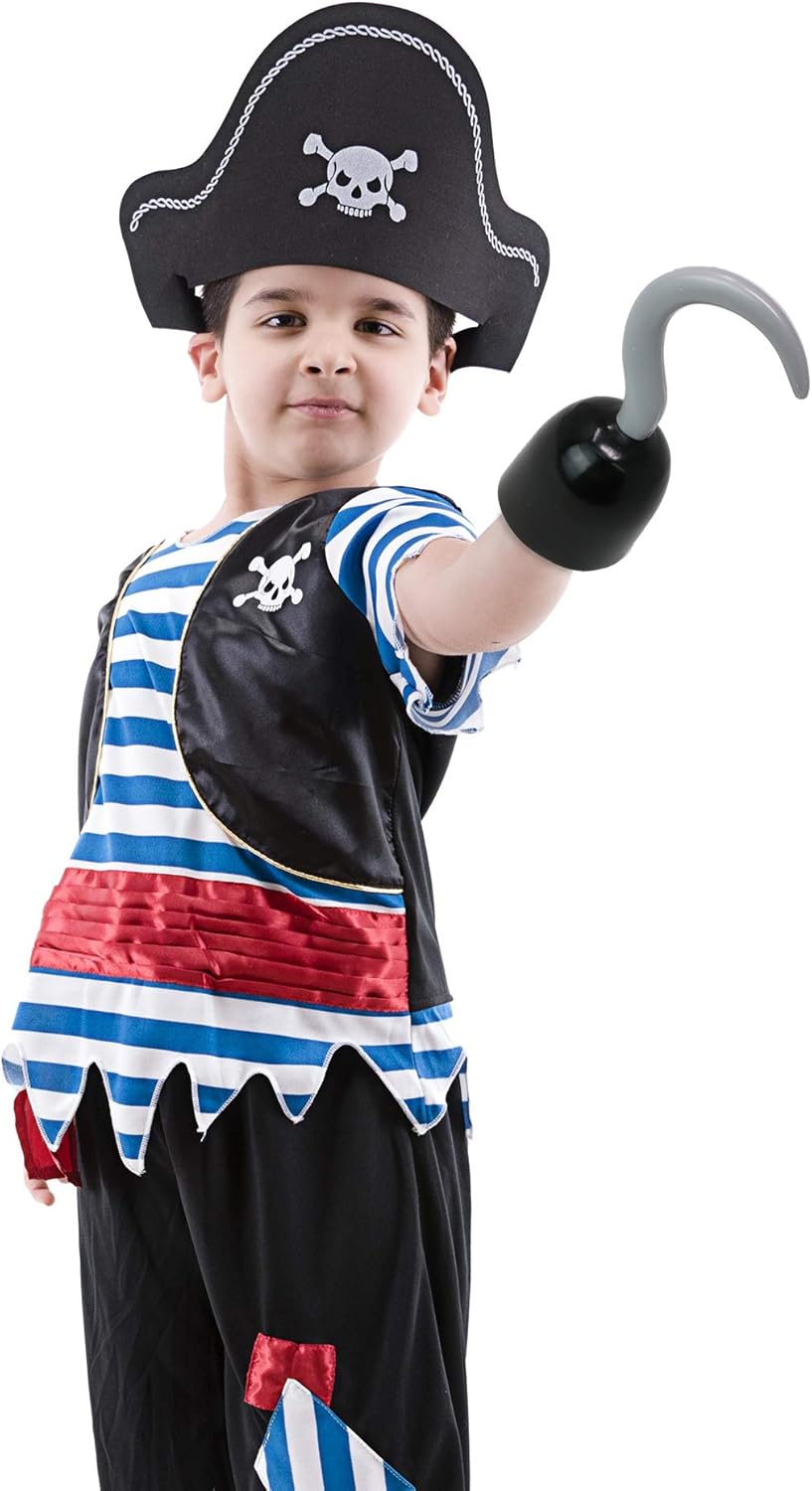 Skeleteen Captain Hook Costume Accessories - Plastic Hook Pirate Costume Accessory - 1 Piece - Image 3