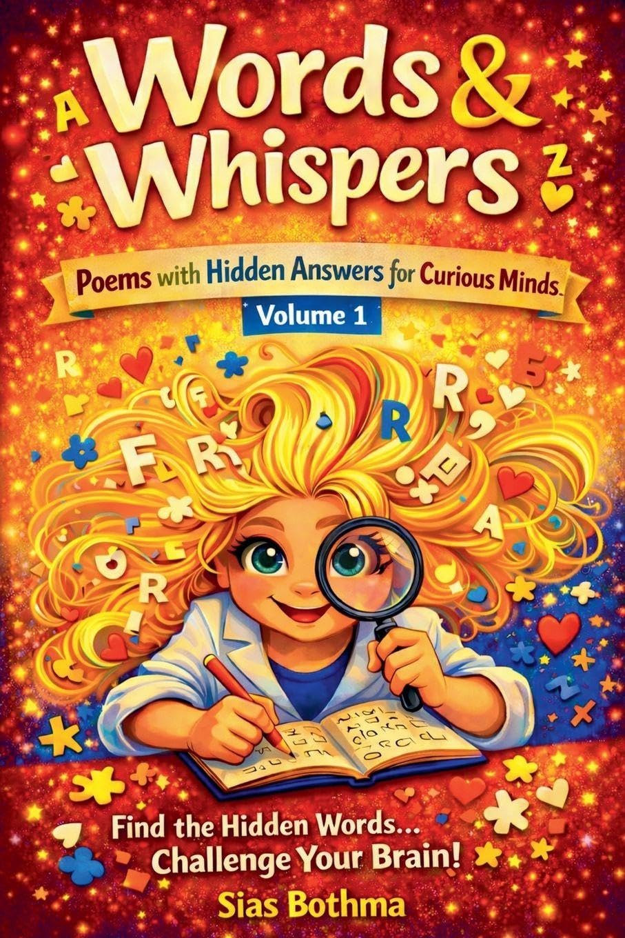 Words and Whispers: 1 (Poems with Hidden Answers for Curious Minds)