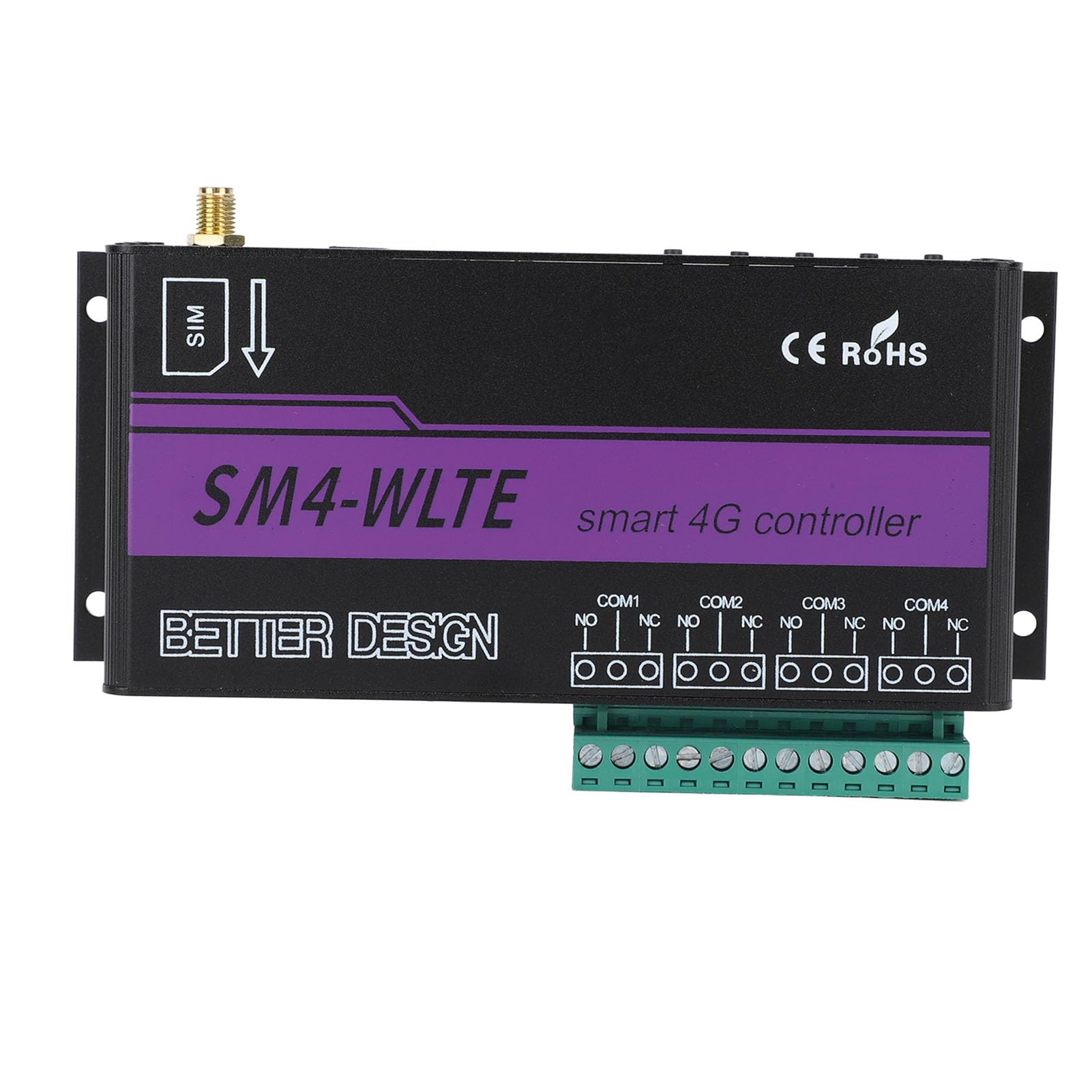 Interruttore Relè 4G A 4 Canali - Controller Remoto SMS Con Allarme E Sensori Temperatura - Foto 9