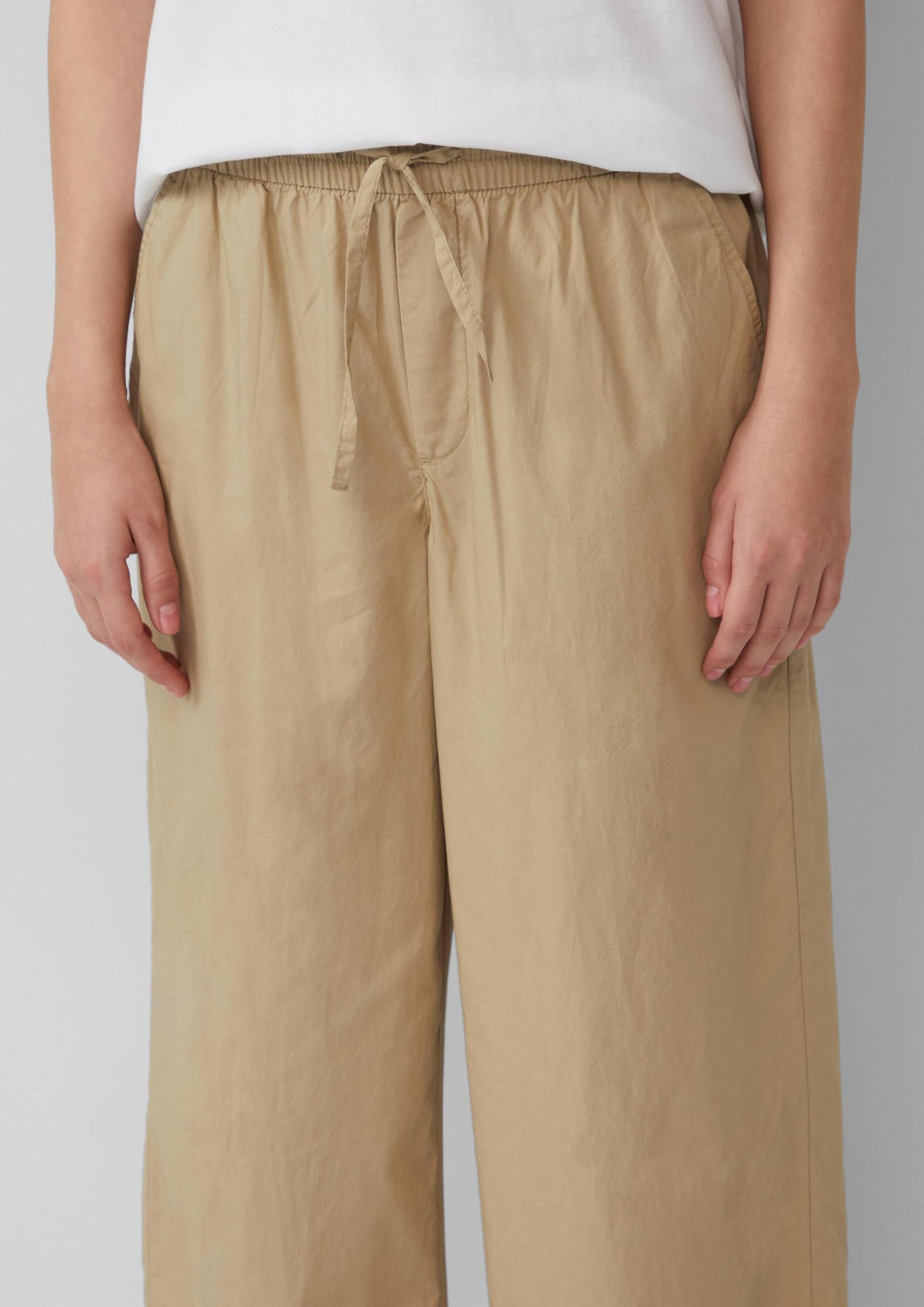 s.Oliver Leichte Culotte aus Baumwollmix im Relaxed Fit
