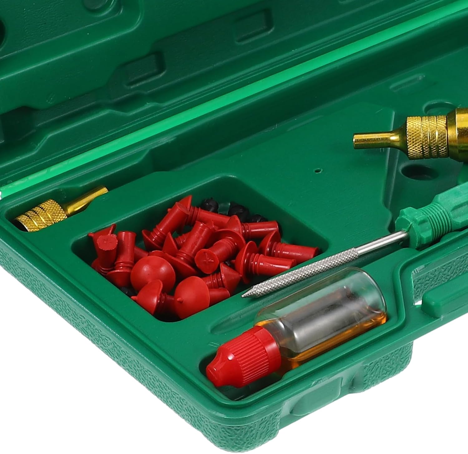 Zerodeko Motorcycle Tire Repair Kit Tire Patch Kit for Motorcycles Quick Fix Tools