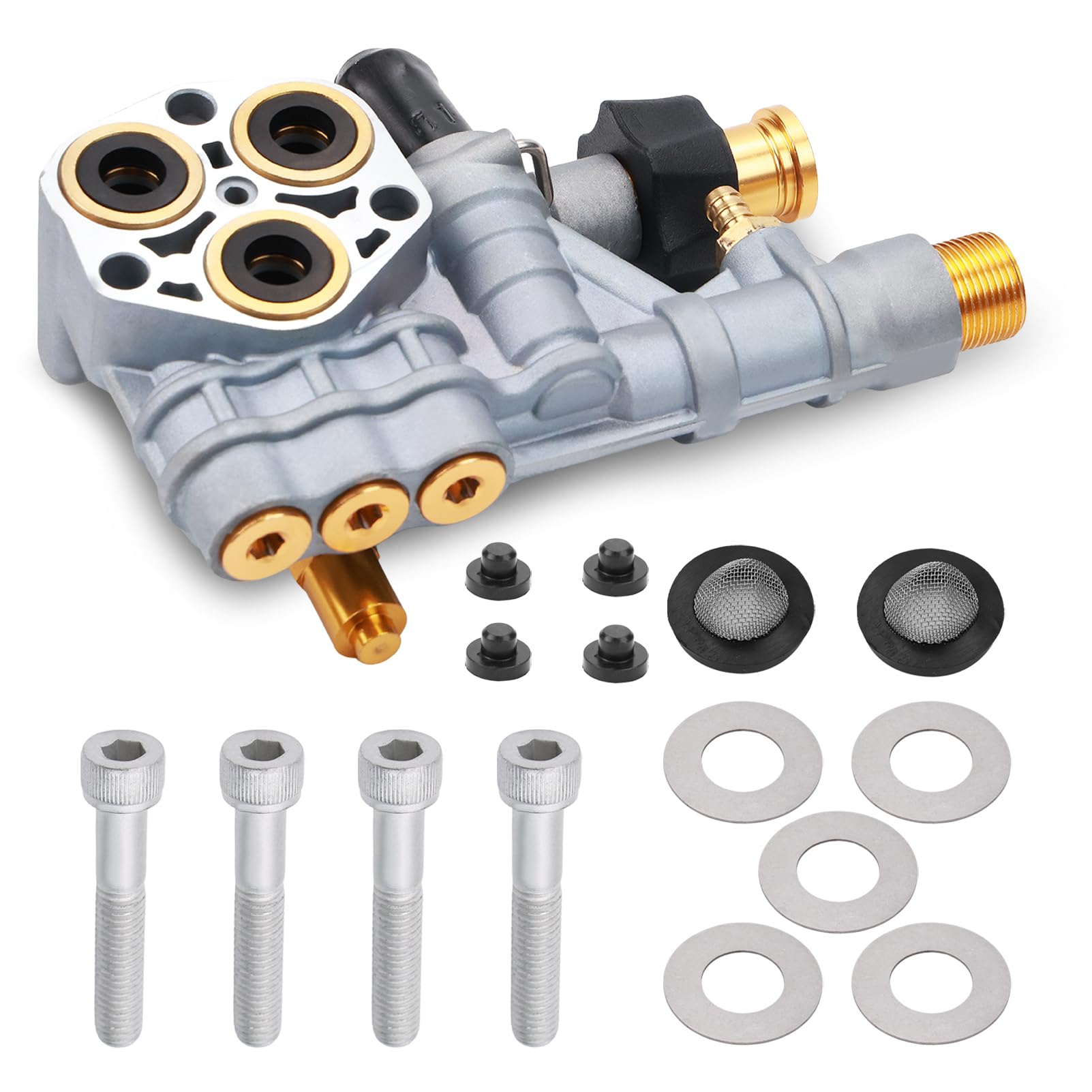 Piezas de lavado a presión y colector compatible con axial Cam 510020 520006