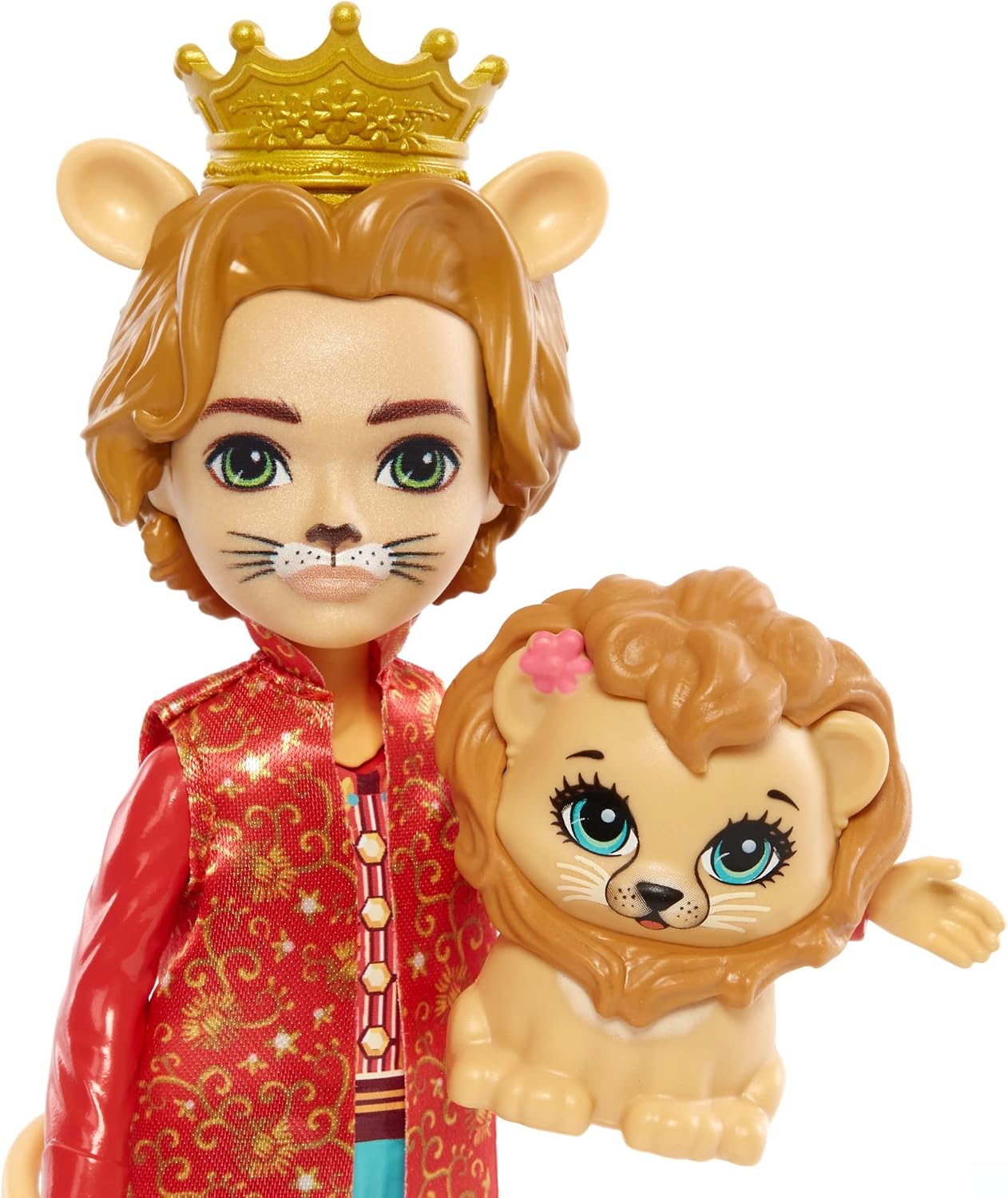 Mattel Royal Enchantimals Multipack with 5 Dolls (6-in/15.2-cm) and 5 Animal Figures, Includes Patter Peacock, Bree Bunny, Ambrose Unicorn, and More, Great Gift for Kids Ages 3-8