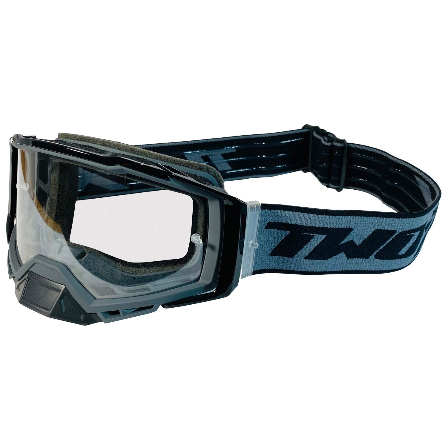 TWO-X Cross Goggles - Motocross Goggles - Scratch Resistant Motorcycle Goggles - Enduro & Downhill - Model Atom