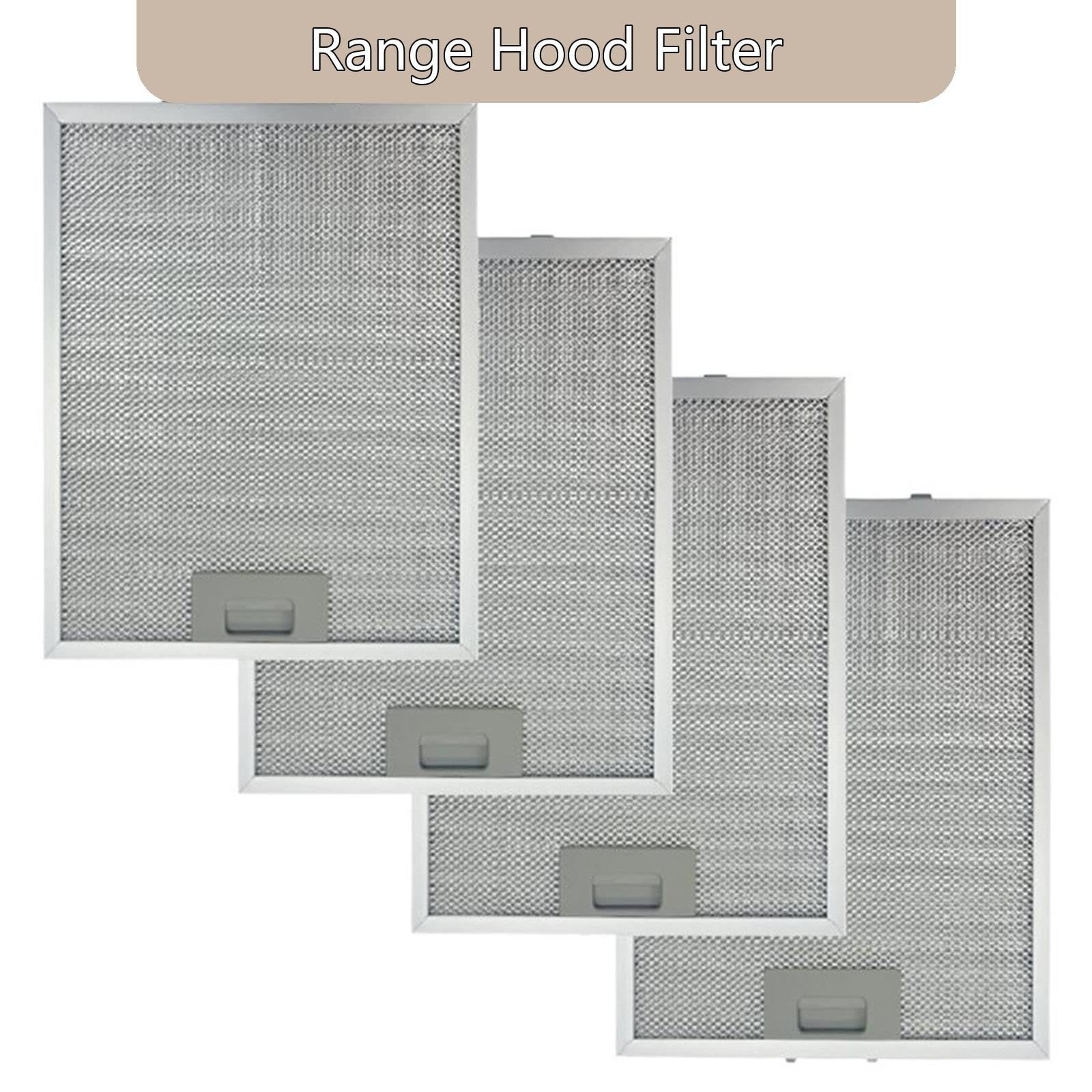 Filtro for Cappa Da Cucina 4 Pezzi In Alluminio A 5 Strati, Compatibile Con Whirlpool, Compatibile Con Jenn-Air, Grasso for Microonde