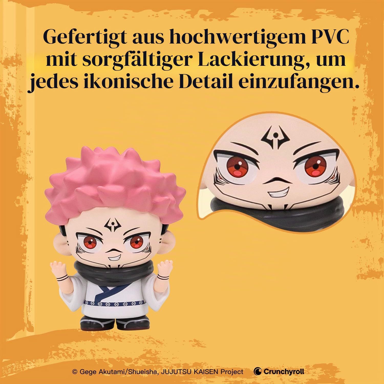 puremind Jujutsu Kaisen Figuren-Set, JJK Sammelfiguren, 12er-Set | Offiziell lizenziert, ohne doppelte motive, gojo yuji sukuna, chibi-look, für regal, vitrine, schreibtisch, display und deko