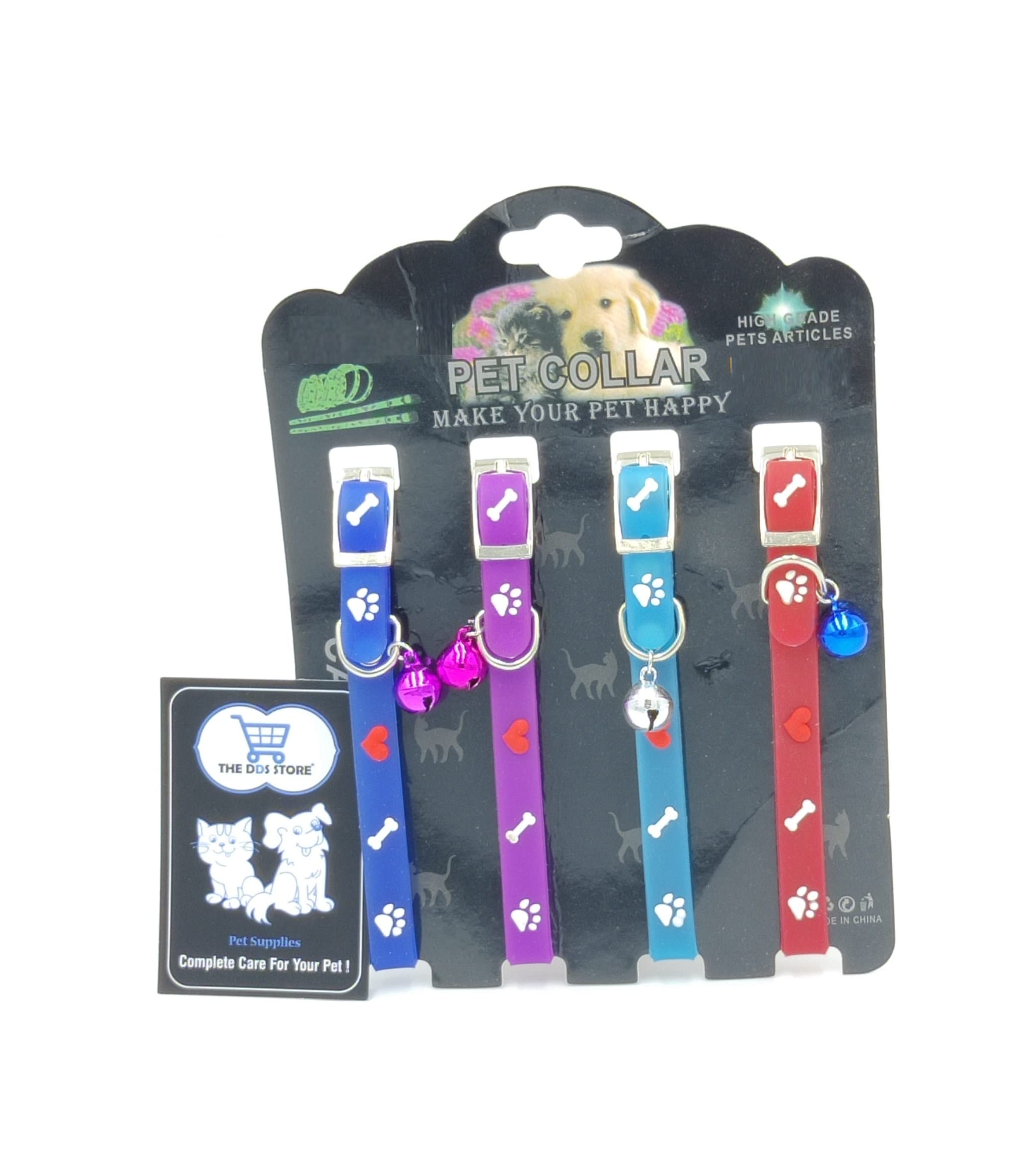 The DDS Store Cat Kitten/Rabbit Extra Small, Soft Silicone Pet Whelping Collars with Bell - Non-Toxic, Environment-Friendly - Colorful Collar for Small Pet Animals - Color May Vary (Pack of 2) (B0B2MYNZHJ) Amazon Price History, Amazon Price Tracker