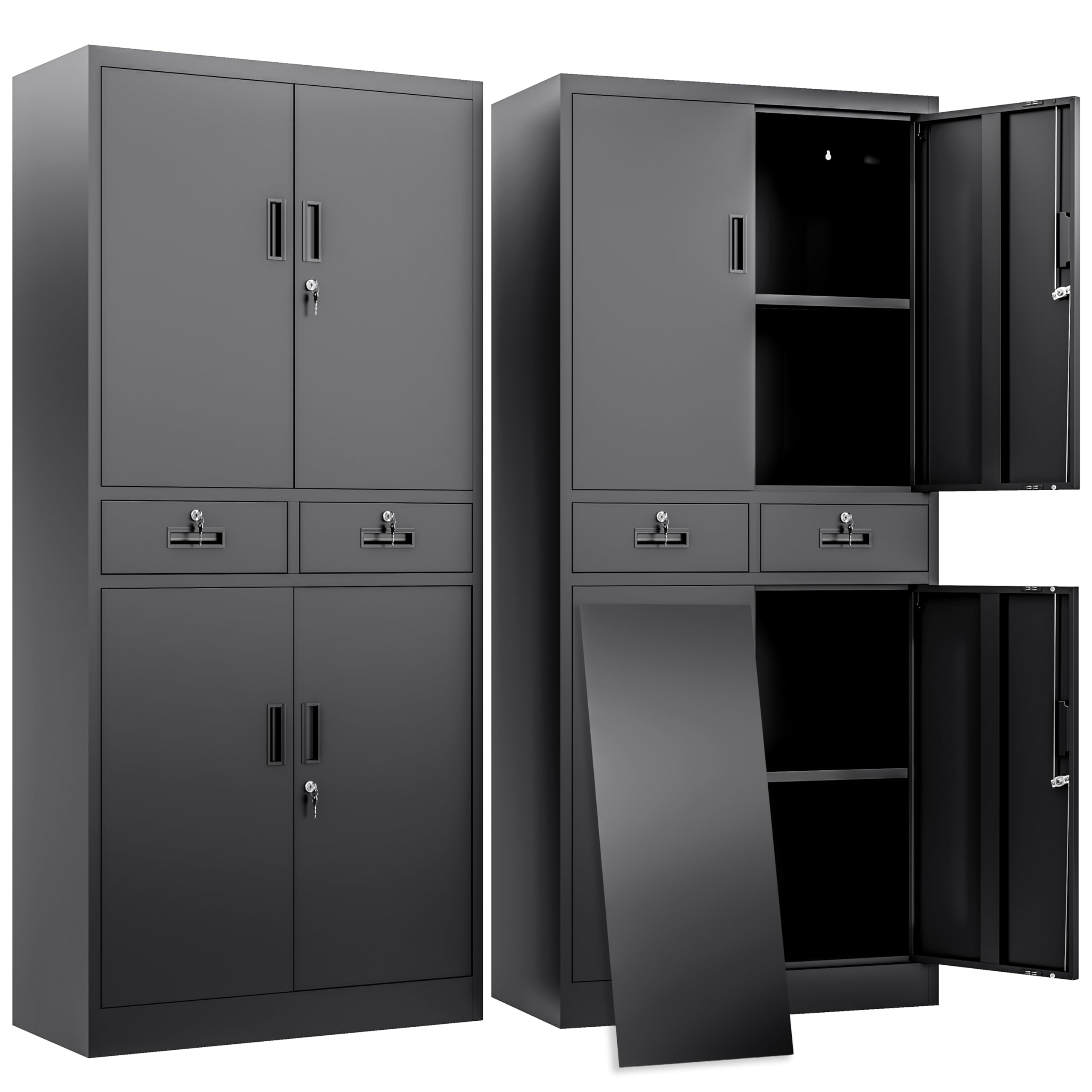 BESFUR Metal Storage Cabinet