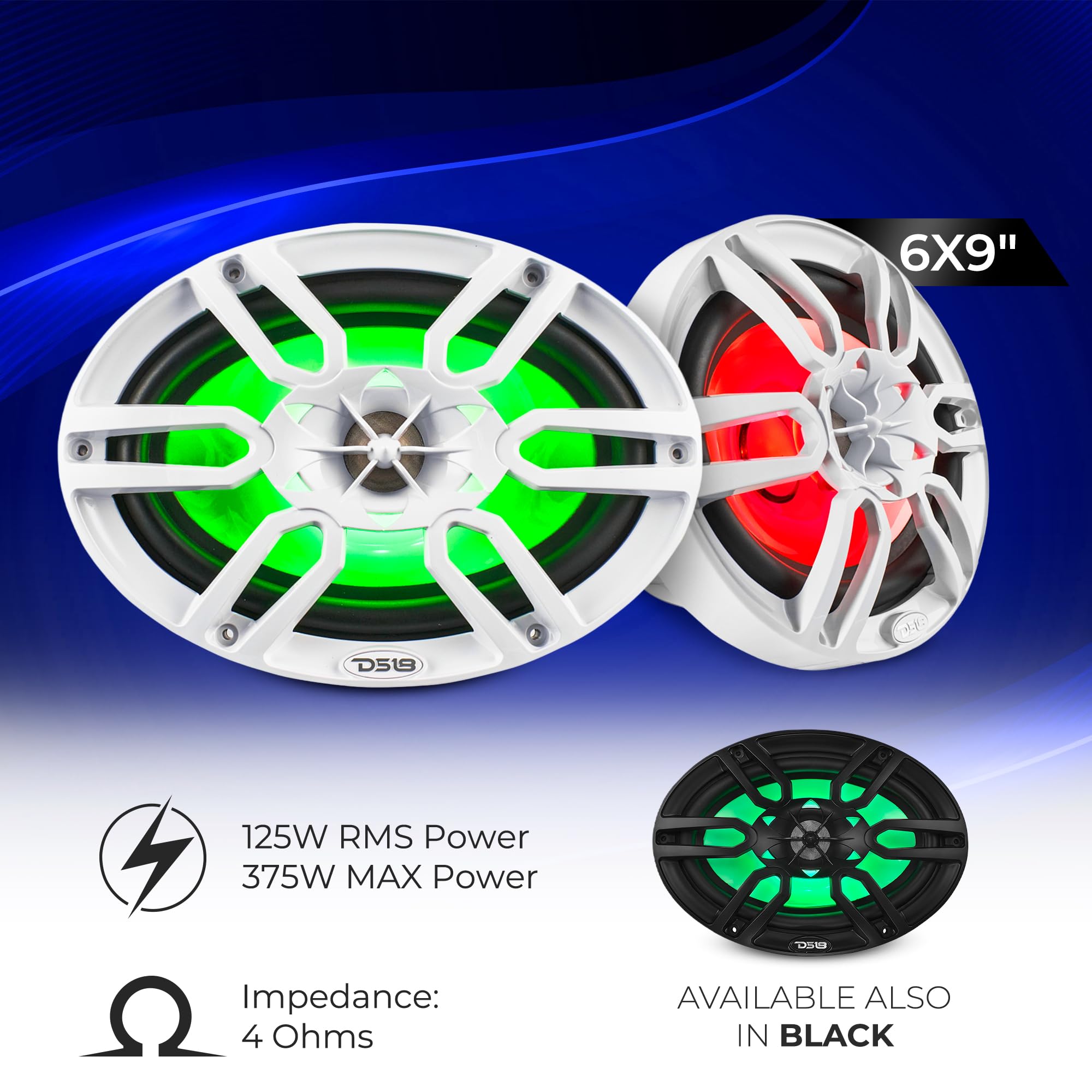 Amazon.com: DS18 Hydro NXL-69 - High End Coaxial Speaker Pair - 2