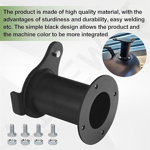 Miniatura 4 de Amortiguador de ventilación con brida de lágrima de 2 pulgadas para tapa de tambor feo UDS, escape de 16, 30 y 55 galones, perno estilo lágrima de 2