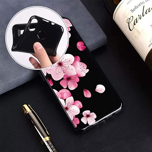 Miniatura 2 de HHUAN Funda para Samsung Galaxy S22 Ultra (6.8 pulgadas), con 1 protector de pantalla de vidrio templado, cubierta de silicona suave negra, carcasa