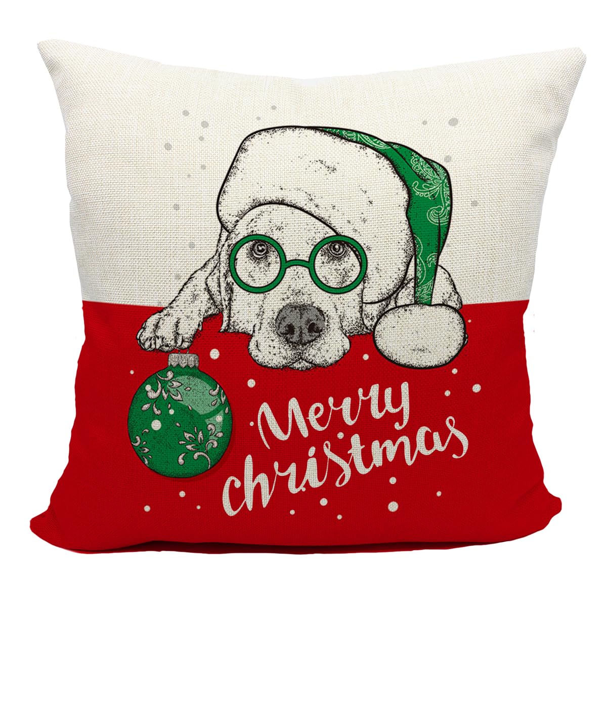 Mancheng Zi Labrador Retriever Gifts Labrador Christmas Pillow