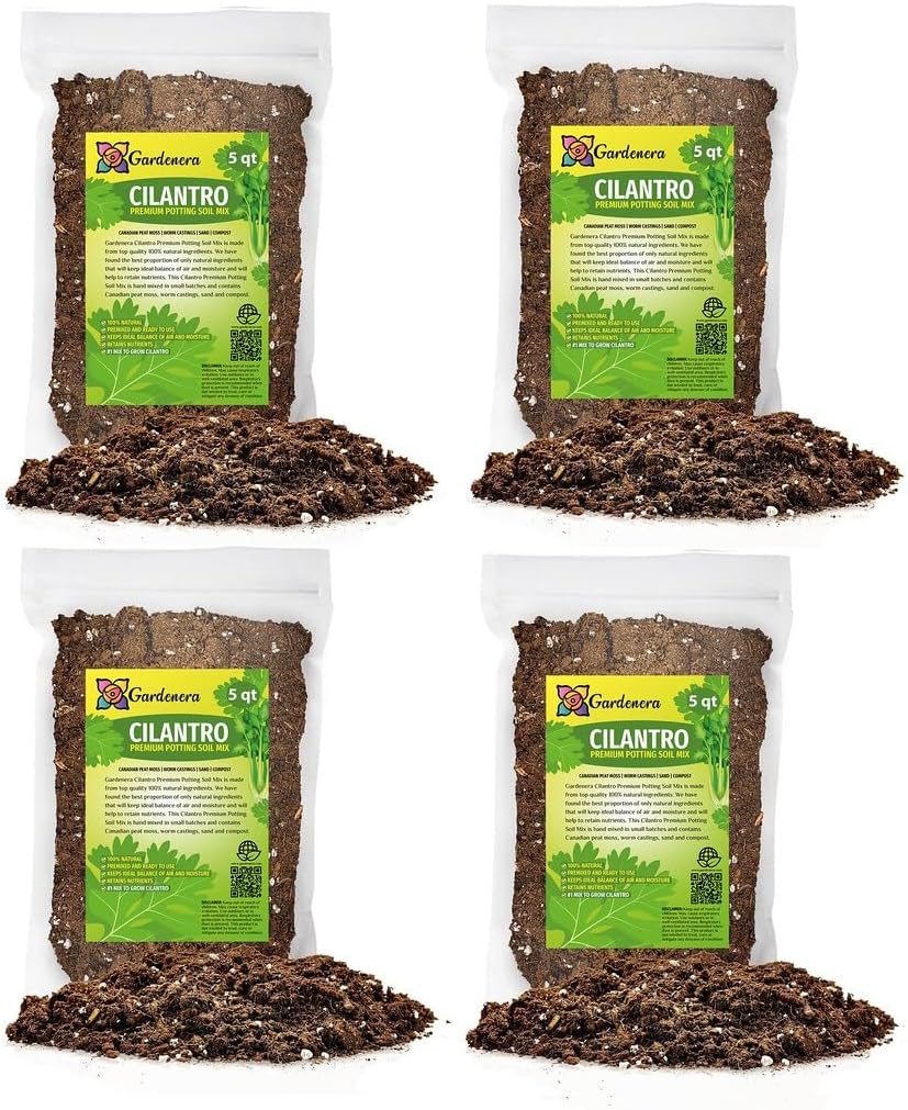 Gardenera Cilantro Potting Mix - high-performance formula