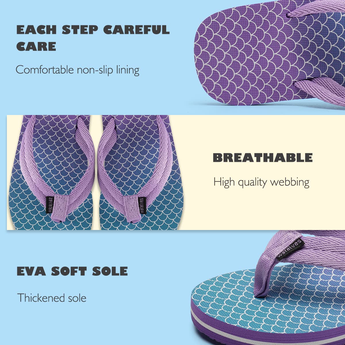 Zapatos De Natación para Niños Antideslizante Secado Rápido Descalzo Aqua Calcetines Piscina Surf