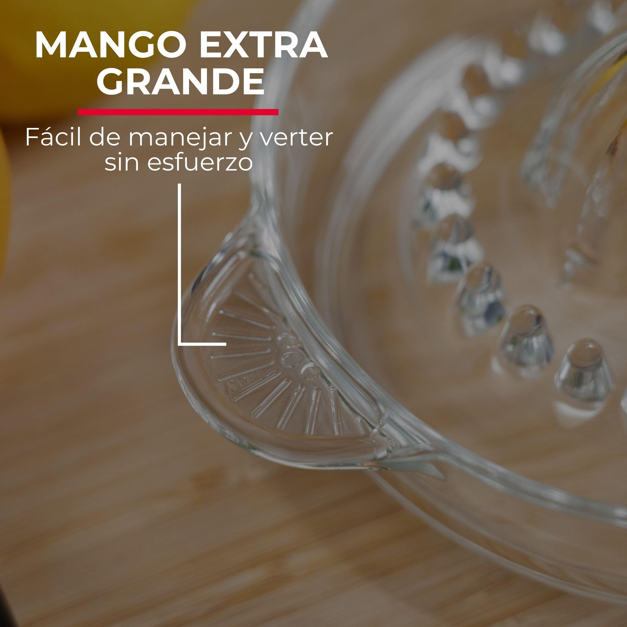 Westmark Exprimidor de cítricos 250 ml cristal transparente
