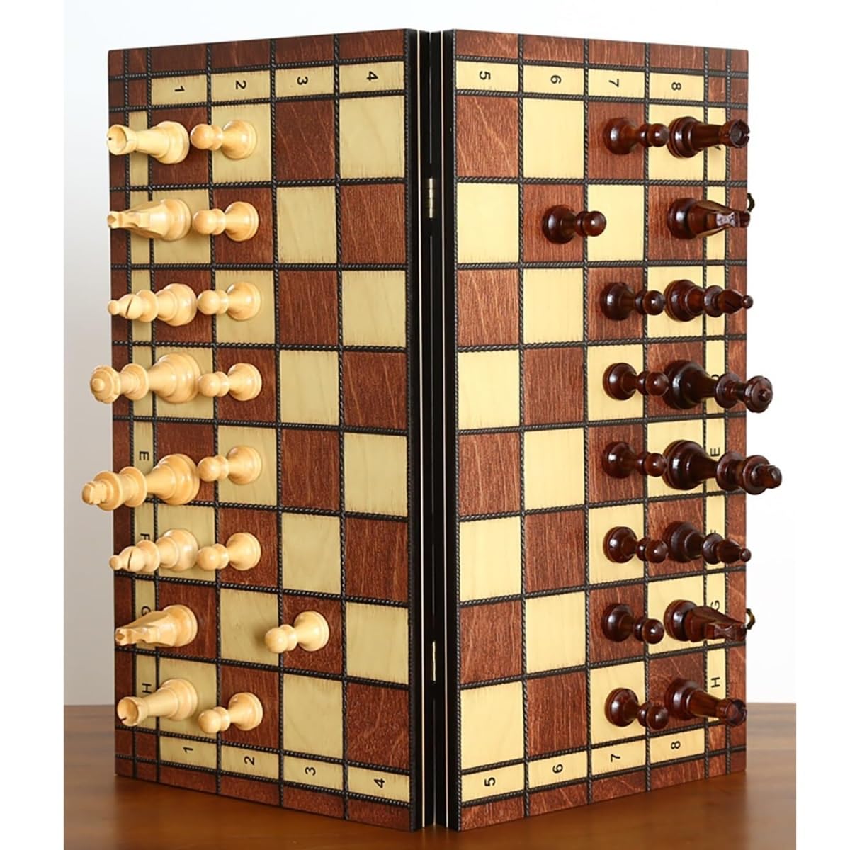 Grande set di scacchi in legno deluxe perfetto for adulti Scacchi